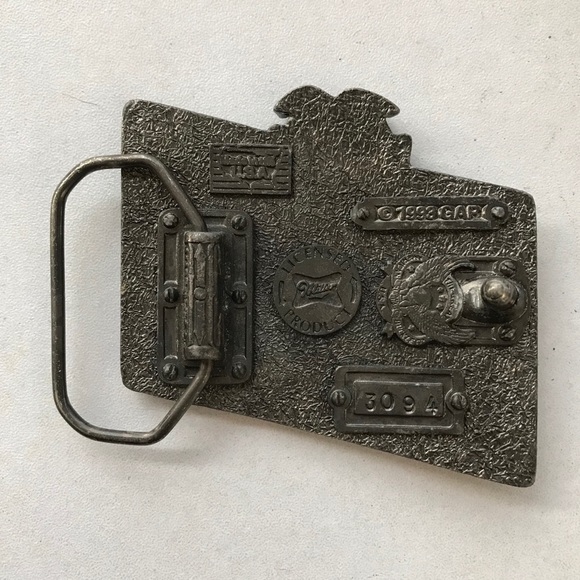 1993 Miller Genuine Draft belt buckle - Picture 2 of 7